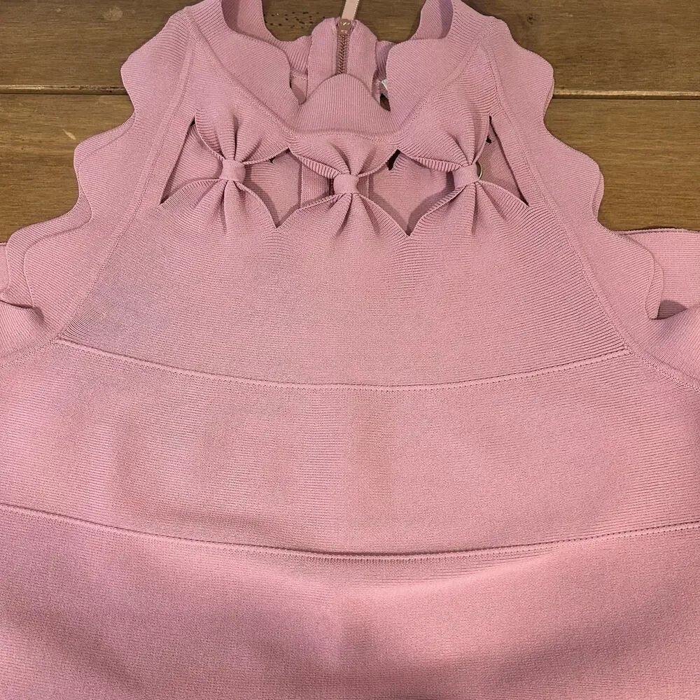 Ted Baker Pink Scalloped Blouse - Picture 5 of 10